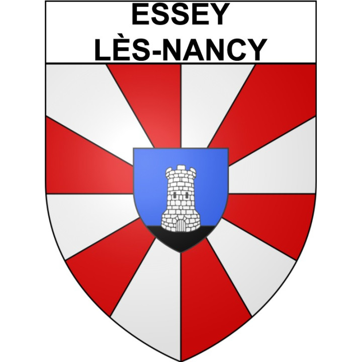 Essey-lès-Nancy Sticker wappen, gelsenkirchen, augsburg, klebender aufkleber