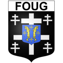 Foug Sticker wappen, gelsenkirchen, augsburg, klebender aufkleber