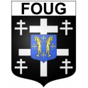Adesivi stemma Foug adesivo