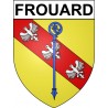 Adesivi stemma Frouard adesivo