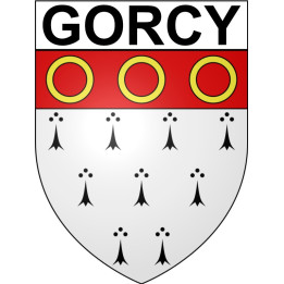 Stickers coat of arms Gorcy adhesive sticker