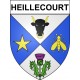 Adesivi stemma Heillecourt adesivo