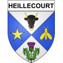 Adesivi stemma Heillecourt adesivo