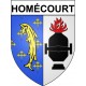 Homécourt Sticker wappen, gelsenkirchen, augsburg, klebender aufkleber