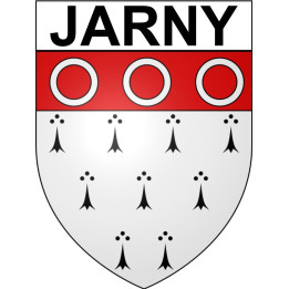 Jarny 54 ville Stickers blason autocollant adhésif