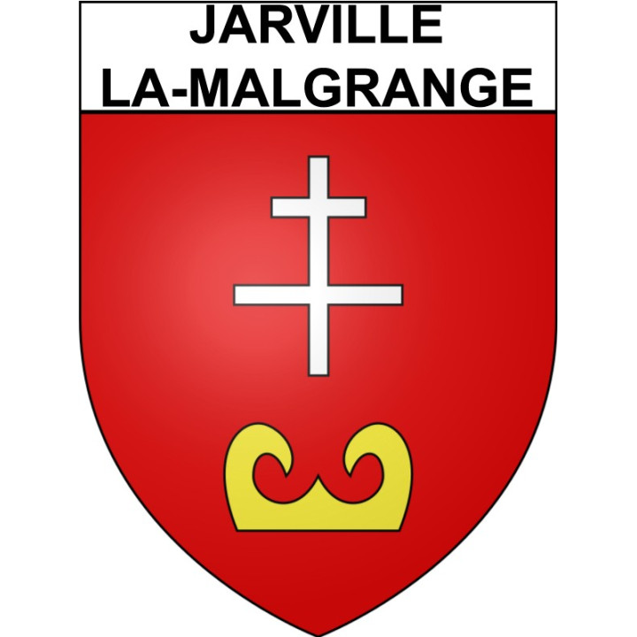 Jarville-la-Malgrange Sticker wappen, gelsenkirchen, augsburg, klebender aufkleber