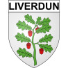 Stickers coat of arms Liverdun adhesive sticker