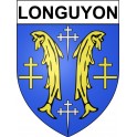 Longuyon 54 ville Stickers blason autocollant adhésif