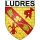 Stickers coat of arms Ludres adhesive sticker