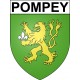 Adesivi stemma Pompey adesivo