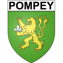 Pompey Sticker wappen, gelsenkirchen, augsburg, klebender aufkleber