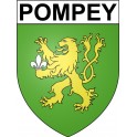 Adesivi stemma Pompey adesivo