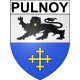 Pulnoy 54 ville Stickers blason autocollant adhésif