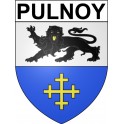 Pulnoy 54 ville Stickers blason autocollant adhésif