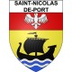 Saint-Nicolas-de-Port Sticker wappen, gelsenkirchen, augsburg, klebender aufkleber