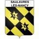 Saulxures-lès-Nancy 54 ville Stickers blason autocollant adhésif