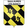 Stickers coat of arms Saulxures-lès-Nancy adhesive sticker