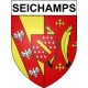 Seichamps Sticker wappen, gelsenkirchen, augsburg, klebender aufkleber