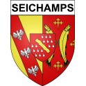 Stickers coat of arms Seichamps adhesive sticker