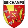 Stickers coat of arms Seichamps adhesive sticker