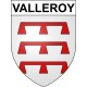 Valleroy 54 ville Stickers blason autocollant adhésif