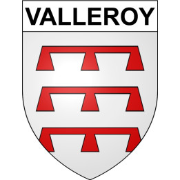Valleroy Sticker wappen, gelsenkirchen, augsburg, klebender aufkleber