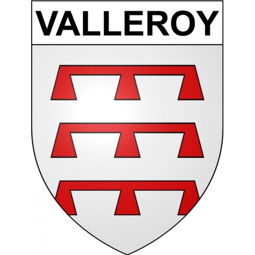 Adesivi stemma Valleroy adesivo
