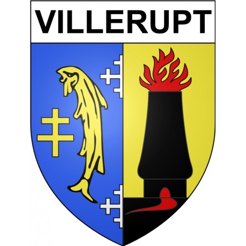 Stickers coat of arms Villerupt adhesive sticker