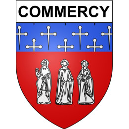 Commercy Sticker wappen, gelsenkirchen, augsburg, klebender aufkleber