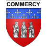 Commercy Sticker wappen, gelsenkirchen, augsburg, klebender aufkleber
