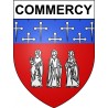 Stickers coat of arms Commercy adhesive sticker