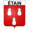 Pegatinas escudo de armas de étain adhesivo de la etiqueta engomada