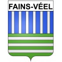 Fains-Véel Sticker wappen, gelsenkirchen, augsburg, klebender aufkleber