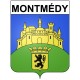 Adesivi stemma Montmédy adesivo