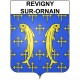 Revigny-sur-Ornain Sticker wappen, gelsenkirchen, augsburg, klebender aufkleber