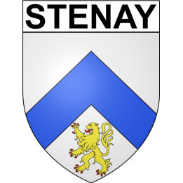 Stenay Sticker wappen, gelsenkirchen, augsburg, klebender aufkleber