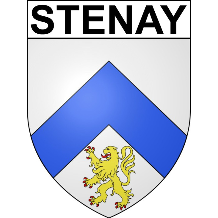 Stickers coat of arms Stenay adhesive sticker