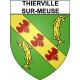 Thierville-sur-Meuse Sticker wappen, gelsenkirchen, augsburg, klebender aufkleber