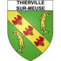 Stickers coat of arms Thierville-sur-Meuse adhesive sticker