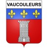 Stickers coat of arms Vaucouleurs adhesive sticker