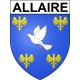 Stickers coat of arms Allaire adhesive sticker