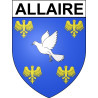 Adesivi stemma Allaire adesivo