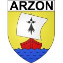 Stickers coat of arms Arzon adhesive sticker