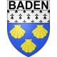 Baden 56 ville Stickers blason autocollant adhésif