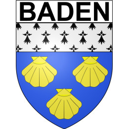 Baden 56 ville Stickers blason autocollant adhésif