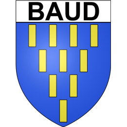 Stickers coat of arms Baud adhesive sticker