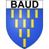 Stickers coat of arms Baud adhesive sticker