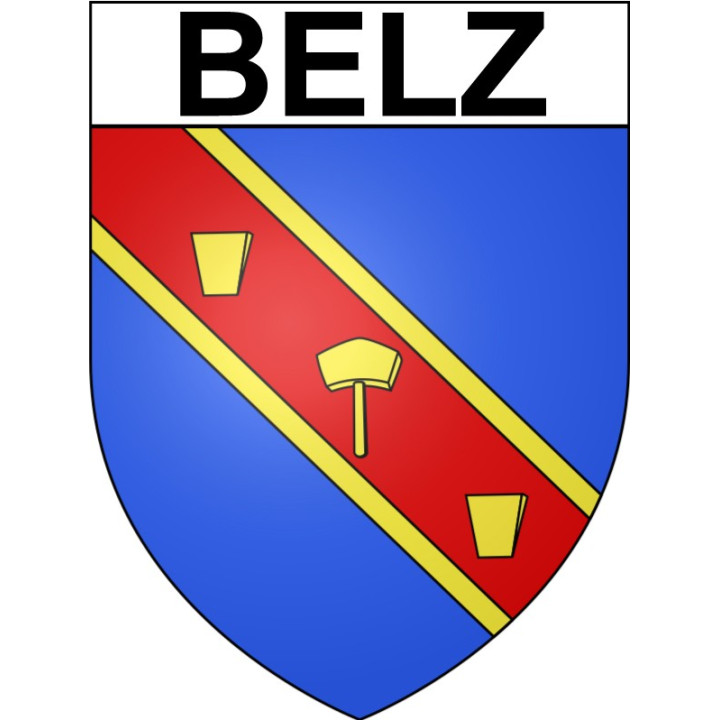 Belz 56 ville Stickers blason autocollant adhésif