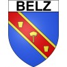 Pegatinas escudo de armas de Belz adhesivo de la etiqueta engomada