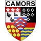 Camors Sticker wappen, gelsenkirchen, augsburg, klebender aufkleber